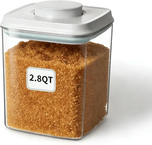 Miniatura 12 de Ankou Recipiente Hermético para Almacenamiento de Alimentos - 7 Piezas Contenedor Práctico de Un Botón Contenedores de Alimentos Apilables