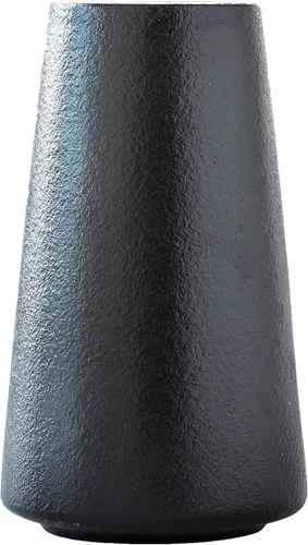 Jarrón de cerámica – Jarrones negros, jarrón simple para plantas de flores, decoración minimalista moderna, jarrón de granja, pequeño, varios