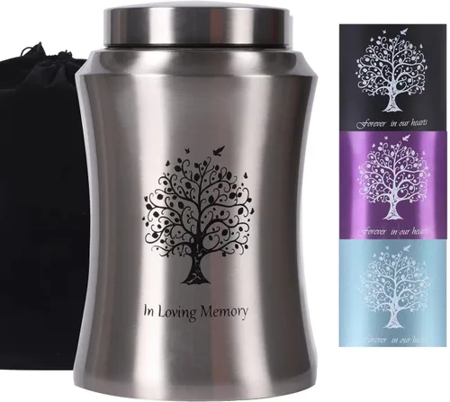 Miniatura 10 de Urnas del Árbol de la Vida para Cenizas Humanas - Urnas de Cremación para Adultos para Funeral, Entierro o Hogar - Urna Decorativa para Cenizas