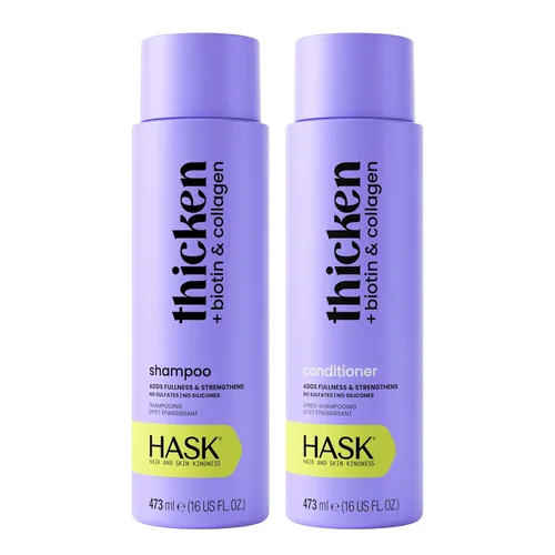 Miniatura 20 de HASK Juego de champú vigorizante de aceite de árbol de té y romero + acondicionador Refresca el cuero cabelludo, calma, sin sulfatos, sin