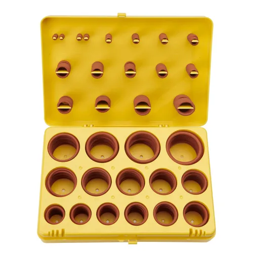 BUSY-CORNER Juego de 386 anillos tóricos FKM, fluorocarbono 75A, 30 tamaños métricos, resistentes a productos químicos y resistentes al aceite para