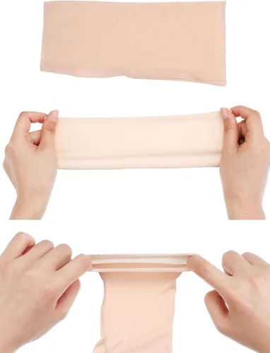 Miniatura 4 de Bememo Guantes sin dedos para mujer guantes de protección UV hasta la muñeca guantes de algodón con bloqueo solar guantes de conducción unisex