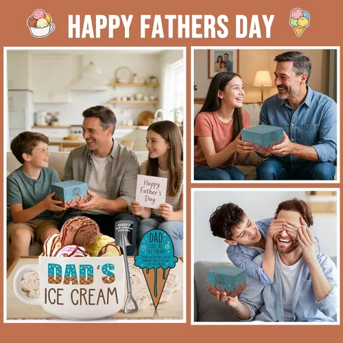 Miniatura 7 de YEUYUQIU Regalos de Navidad para Papá de Hija Hijo Esposa - Regalos Ideales de Navidad Día del Padre Cumpleaños para Papá Padre Suegro Nuevos Papás