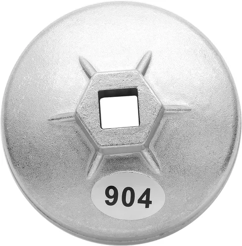 Llave de filtro de aceite modelo 904, 3.110 in 15 Flauta filtro de eliminación de la taza de la llave, herramienta de toma de extracción de tapa de