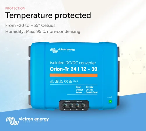 Miniatura 4 de Victron Energy Orion-Tr IP43 - Convertidor de CD-CD, aislado