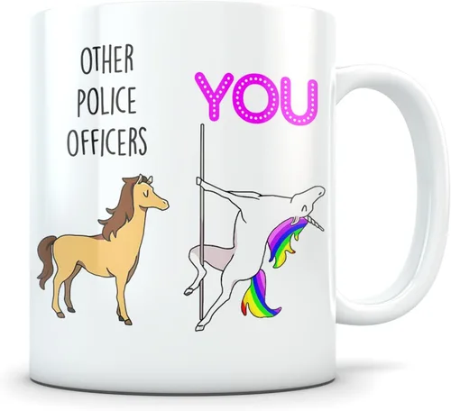 Police officer gift, police officer mug, police gift, police mug, cop mug, cop gift, best police officer, law enforcement gift - 11 Oz Coffee Mug