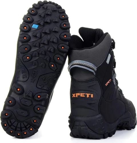 Miniatura 6 de XPETI Botas de senderismo para mujer Thermator Mid High Top impermeables para exteriores