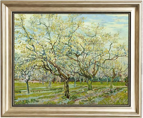 Miniatura 55 de ELITEART -Noche estrellada sobre el ródano por Vincent Van Gogh Giclée Art Canvas Prints- Tamaño del marco: 28 x 35 pulgadas