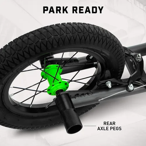 Miniatura 5 de Mongoose Expo Patinete, manillar estilo BMX y rotor de cable de freno, plataforma ancha para niños, jóvenes, niños y niñas de 6 años en adelante