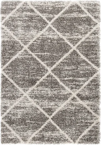 Miniatura 44 de SAFAVIEH - Alfombra de la colección Hudson Shag, diseño de enrejado moderno, no desprende pelusa y fácil de cuidar, 2 pulgadas de grosor, ideal