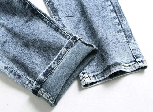 Miniatura 5 de DSDZ Streetwear - Pantalones vaqueros elásticos para hombre, diseño vintage