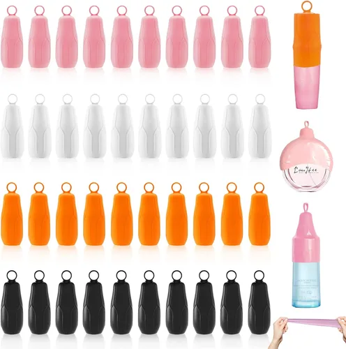 Miniatura 8 de Accesorio de silicona reutilizable para funda elástica a prueba de fugas, fundas a prueba de fugas, accesorio reutilizable para artículos de tocador