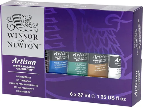 Miniatura 10 de Winsor & Newton Set de 10 tubos de pintura al óleo al agua, 21 ml