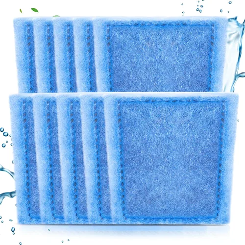 Miniatura 17 de Umlecoa Paquete de 8/16/32 cartuchos de filtro tamaño A compatibles con filtros MarineLand Penguin Power Filters 75 y 100 – Cartuchos de filtro