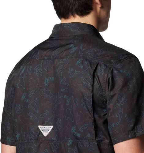 Miniatura 5 de Columbia - Camisa Super Slack Tide Camp de manga corta para hombre