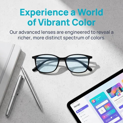 Lentes daltónicos para hombres/mujeres, lentes daltónicos de alto contraste, lentes de color rojo y verde para exteriores e interiores