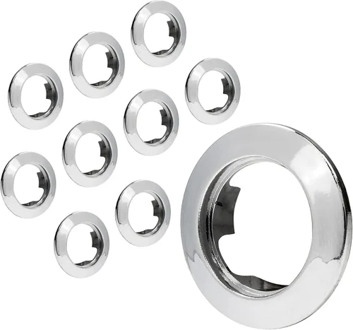 ONLINE LED STORE TRUE MODS - 10 piezas de 3/4 pulgadas de luz de marcador redondo bisel cromado [modelo compatible: SIL1010 y SIL1013] [Instalación