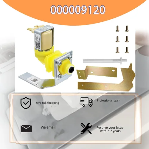 Miniatura 4 de 000009120 00008487 33129028 Máquina de hielo Ensamblaje de válvula de entrada de agua (OEM)120V 60Hz 5W para piezas de máquina de hielo Manitowoc