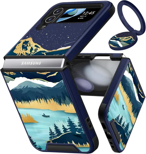 Miniatura 55 de Funermei Funda para teléfono Samsung Galaxy Note 10 Plus – Funda femenina bonita para niñas, diseño inspirador estético con funda para cámara