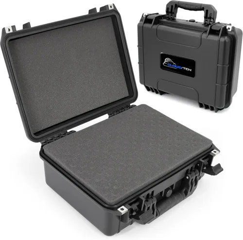 Miniatura 10 de Cloudten 9 inch Airtight Case with Impact Absorbing Customizable Foam, Includes Case Only