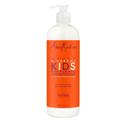 Miniatura 15 de SheaMoisture - Acondicionador infantil sin sulfato de mango y zanahoria, 7.7 onzas