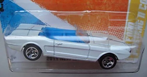 Miniatura 2 de HOT WHEELS 2011 NUEVOS MODELOS BLANCO '63 FORD MUSTANG II CONCEPT 14/50