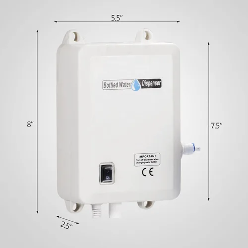 Miniatura 3 de LIYUAN Sistema de bomba dispensador de agua embotellada, bomba de jarra de agua de 5 galones, dispensador de agua eléctrico de 5 galones