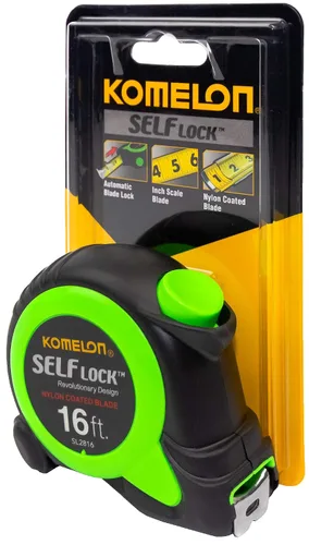 Miniatura 3 de Komelon SL2816; Cinta métrica autobloqueante de 16' x 3/4