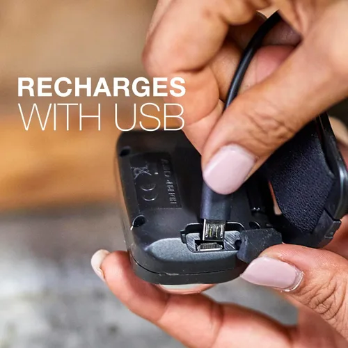 Miniatura 7 de Linterna de cabeza Energizer PRO-400 recargable, linterna recargable resistente al agua IPX4, lámpara de cabeza ultra brillante con múltiples modos