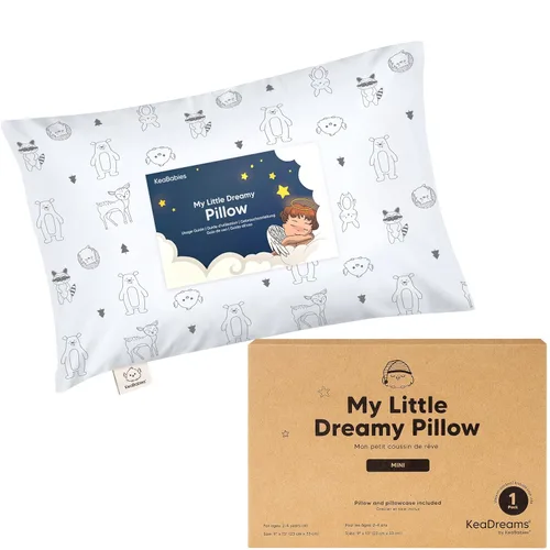 Miniatura 34 de Almohada Mini para Niños Pequeños con Funda - 9x13 My Little Dreamy Almohada de Viaje para Niños para Dormir, Cama de Niños, Pequeña, Minúscula