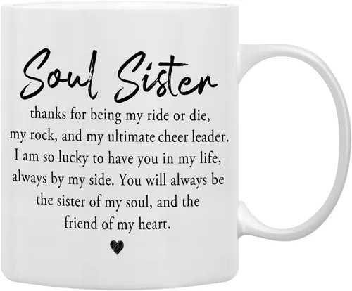 Miniatura 20 de QASHWEY Gigi Definition - Taza de café con texto en inglés "Grande", regalo de cumpleaños de la abuela y la madre, para nieta, nieto, taza