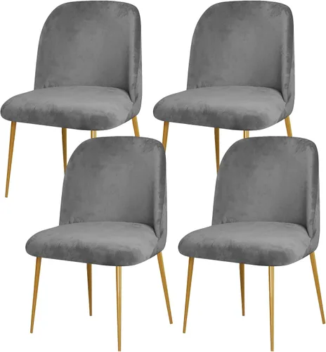 Miniatura 21 de Gollense Fundas de silla con respaldo curvado para comedor, fundas modernas de mediados de siglo, protector de asiento de silla semicírculo
