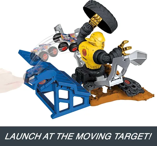 Miniatura 5 de Hot Wheels Monster Trucks Arena Smashers Mega-Wrex vs. Crushzilla Takedown