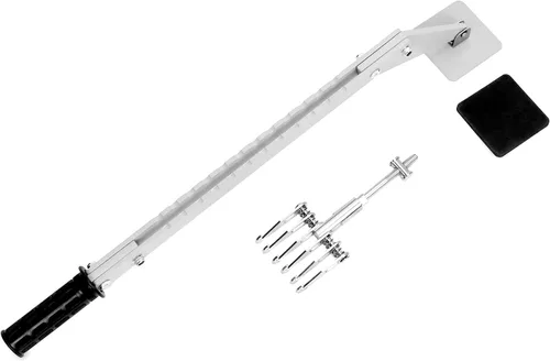 Miniatura 8 de QWORK Barra de palanca de abolladuras, kit de extractor de abolladuras portátil de aleación de aluminio, extractor de abolladuras de 6 garras