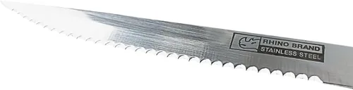 Miniatura 5 de ToolUSA KITCHEN DIVA - Paquete de 2 cuchillos de carne dentados de 8.5 pulgadas Construcción de acero inoxidable Cuchillas dentadas afiladas
