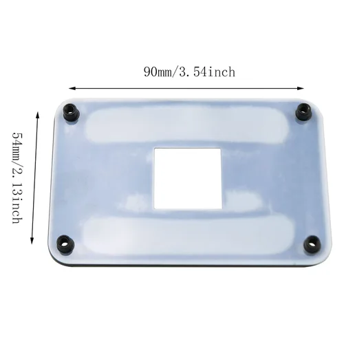 Miniatura 3 de Placa base AM4 ZZHXSM Placa base para ventilador de CPU Placa de montaje de refrigeración para AM4 Socket Placa trasera de metal CPU, soporte