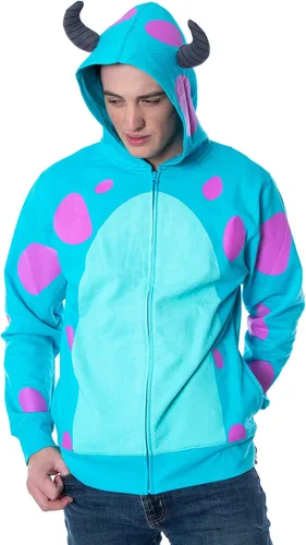 Miniatura 4 de Disney - Sudadera con capucha unisex con diseño de Monsters Inc., I Am Sulley, S