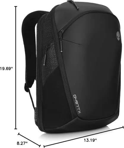 Miniatura 12 de Mochila de Viaje Alienware Horizon, Negro, 17 pulg.