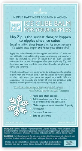 Miniatura 2 de Nip Zip Ice Cube - Bálsamo para pezones 0.15 oz (menta chocolate)
