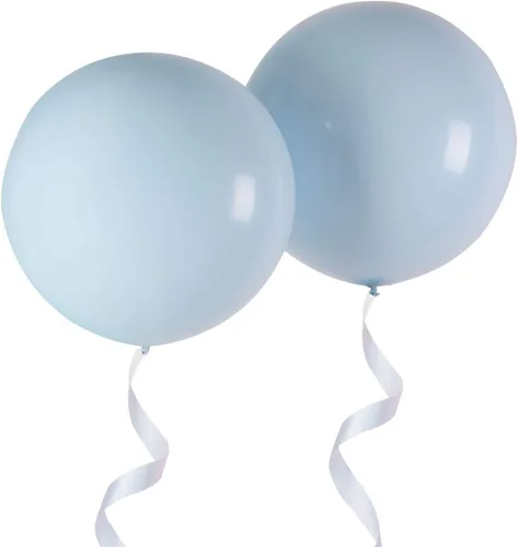 Miniatura 13 de Globos redondos gigantes de 36 pulgadas, paquete de 6 globos de látex negros para sesiones de fotos, bodas, baby shower, decoraciones de fiesta