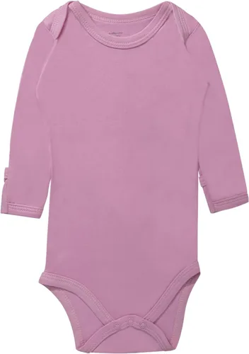 Miniatura 6 de GUISBY Body para bebé, body de manga larga de rayón para niños y niñas de 0 a 24 meses