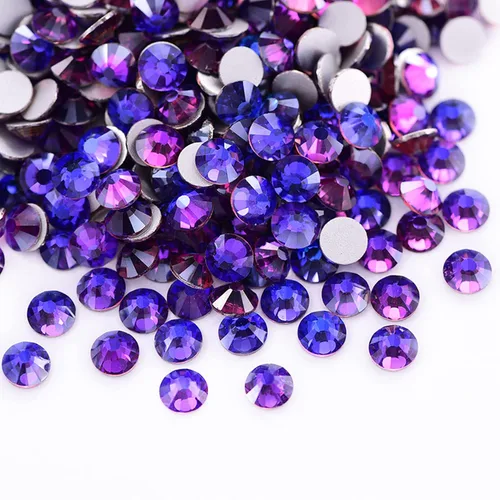 Miniatura 18 de Dowarm 1440 diamantes de imitación SS4 con parte trasera plana, diamantes de imitación de cristal con parte trasera plana de 0.069 pulgadas
