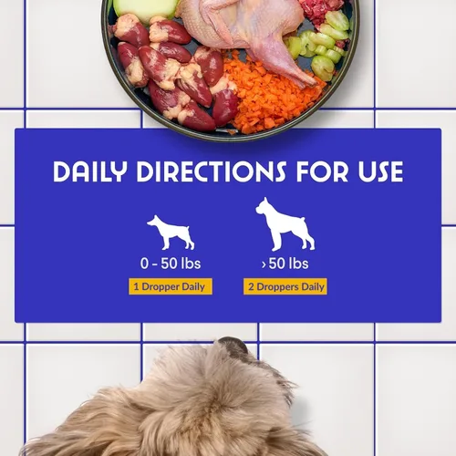 Miniatura 6 de Wonder Paws Cardo mariano, soporte hepático para perros, apoya la función renal para mascotas, desintoxicación, soporte hepático, con aceite