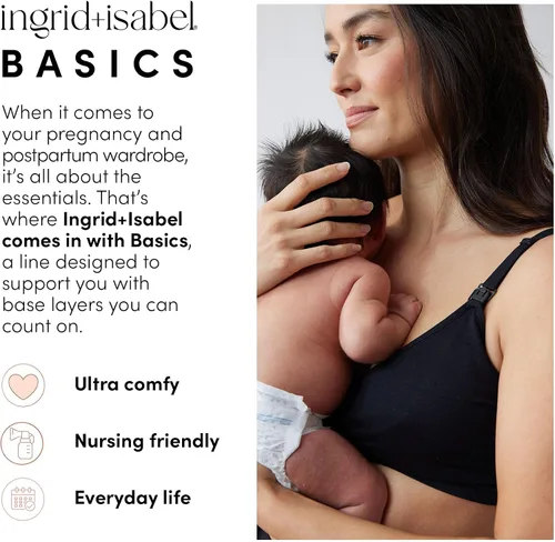 Miniatura 7 de Ingrid & Isabel Basics - Active Maternity Leggings - Over The Belly Active Wear Pregnancy Leggings for Women