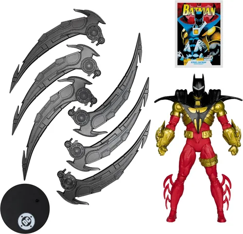Miniatura 2 de McFarlane Toys - DC Multiverse Azrael Batman (Knightquest) Figura de acción de 7 pulgadas