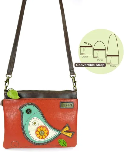 Miniatura 23 de CHALA Mini bandolera/bolso con correa convertible elegante, compacto, versátil