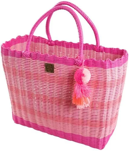Miniatura 2 de Simply Southern Key Largo PVC Multi Color Woven Tote
