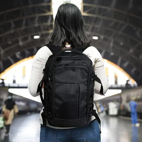 Miniatura 4 de Bolsas de equipaje para debajo del asiento de 18 x 14 x 8 pulgadas y 17 x 10 x 9 pulgadas para United Airlines o American Airlines, Spirit, Frontier