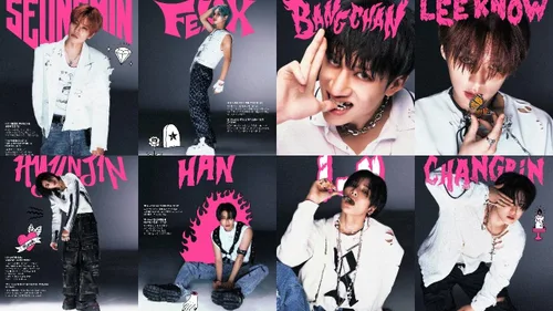 Miniatura 6 de Stray Kids -Star Rock-Star 8th Mini Album Standard 2 Versión SET CD+1p Panorama Mini Póster en Paquete+60p PhotoBook+1p PhotoCard+1p Unidad