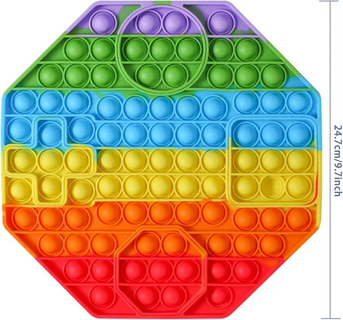 Miniatura 4 de Juguete antiestrés para presionar con su forma a juego, juguetes antiestrés para niños de 3-4-5-6-7-8-12, TDAH y necesidades especiales, incluye